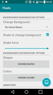 Floats android App screenshot 5